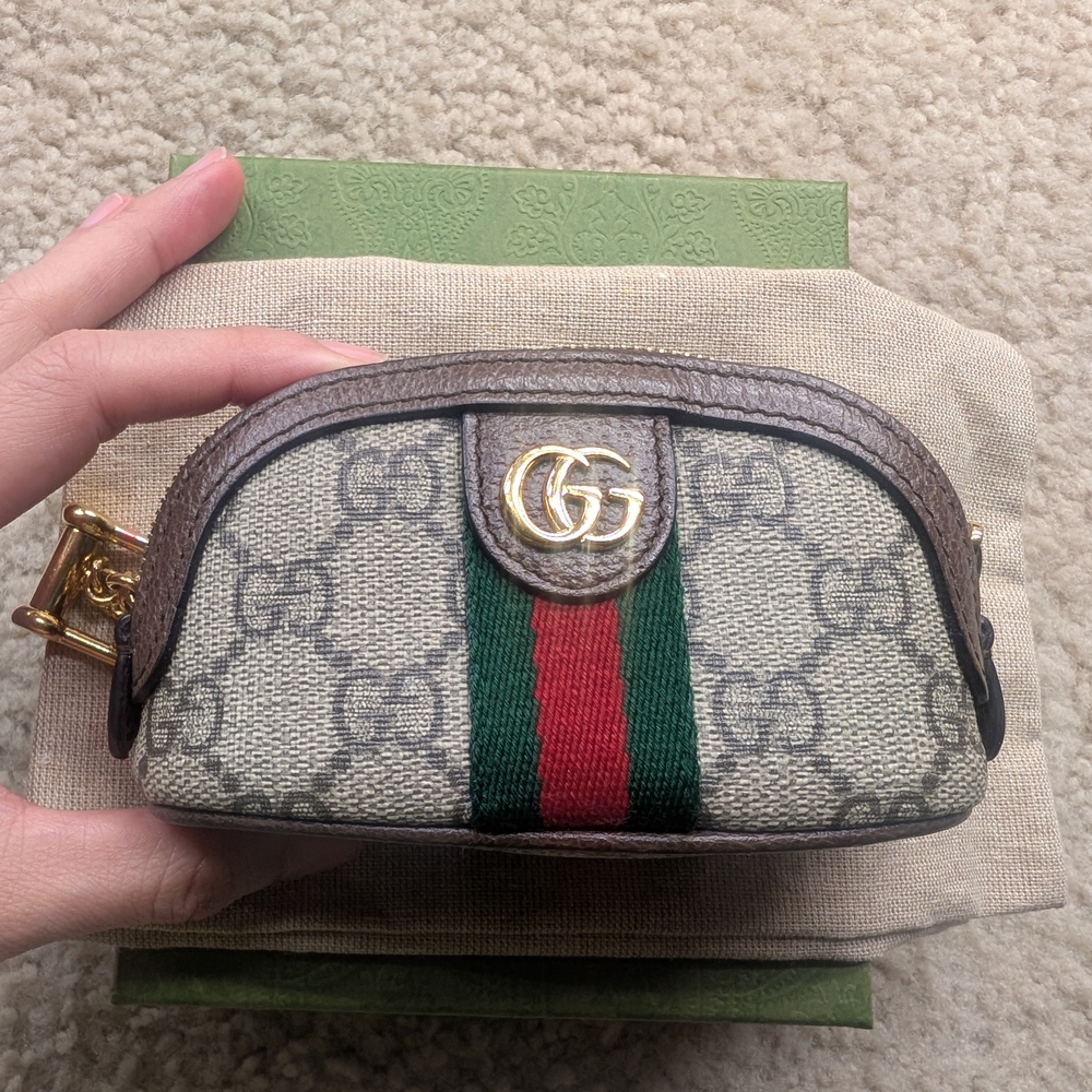 Gucci Beige and Brown Mini Bag